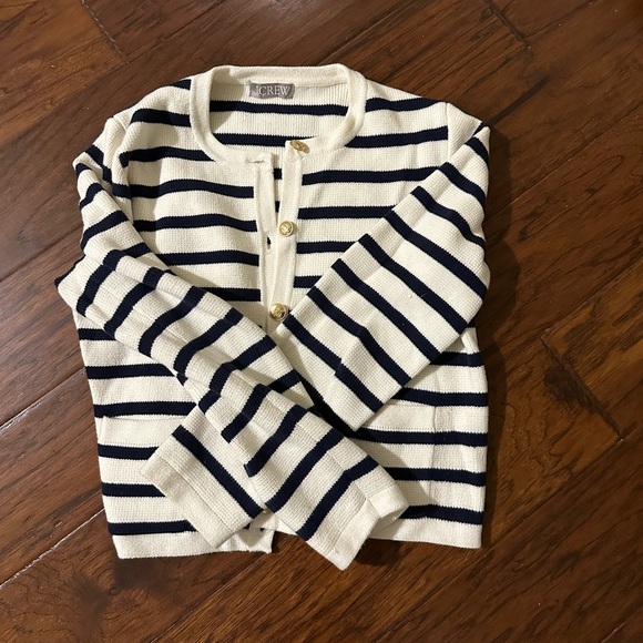 Emilie Sweater Lady Jacket in Stripe - Picture 8 of 10